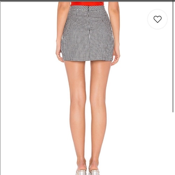 Majorelle Plaid Checkered Mini Skirt - Picture 2 of 9